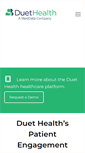Mobile Screenshot of duethealth.com